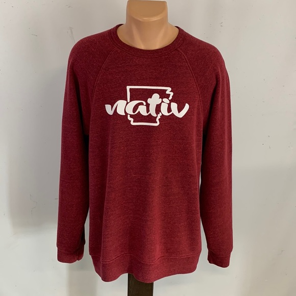 Nativ long sleeve crew neck sweatshirt. XL - Picture 1 of 7